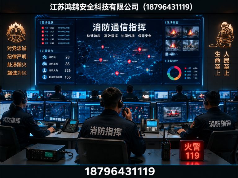 南充智慧消防系统展示图